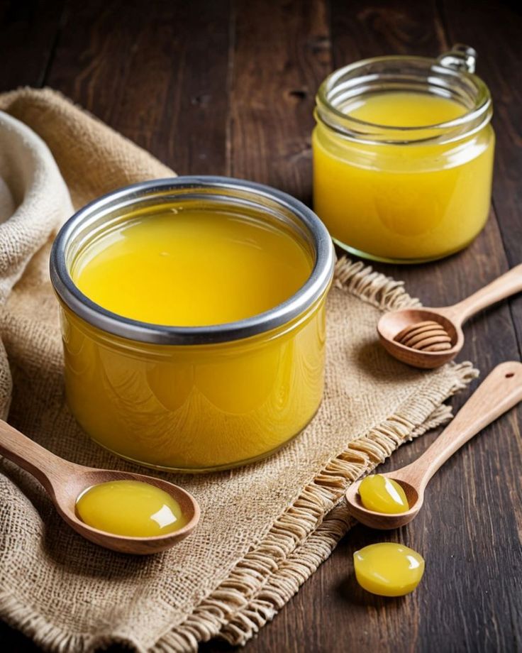 Ghee and honey