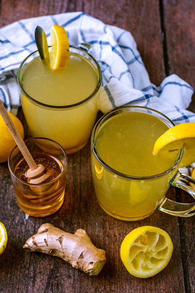 Water with Lemon and Honey