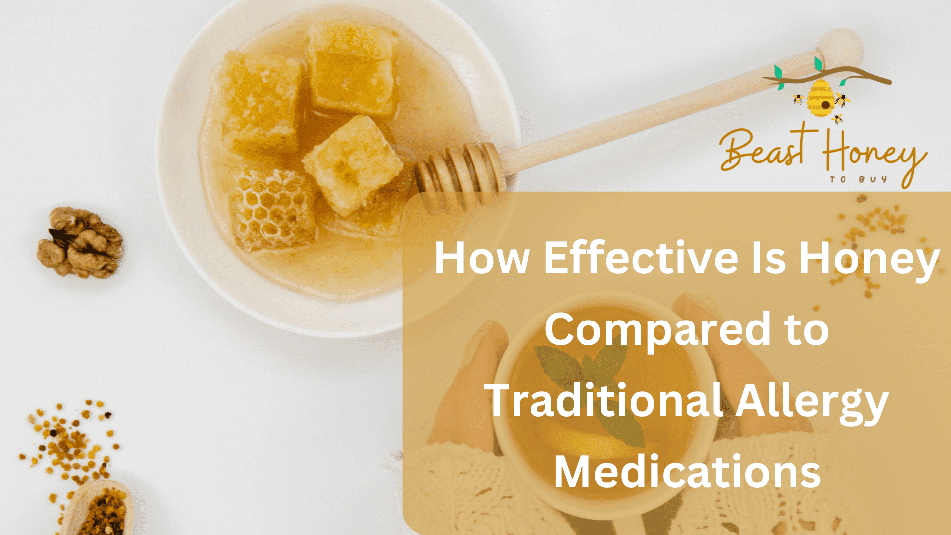 How Effective Is Honey Compared to Traditional Allergy Medications.