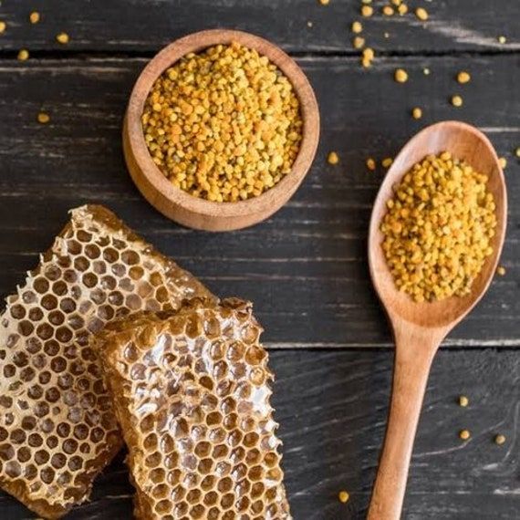 Pollen, enzymes, vitamins, and antioxidants