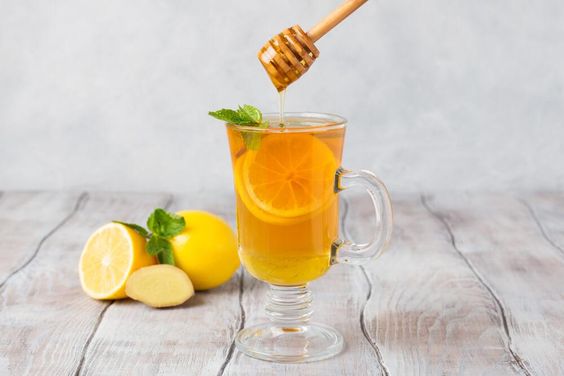 Water with Lemon and Honey