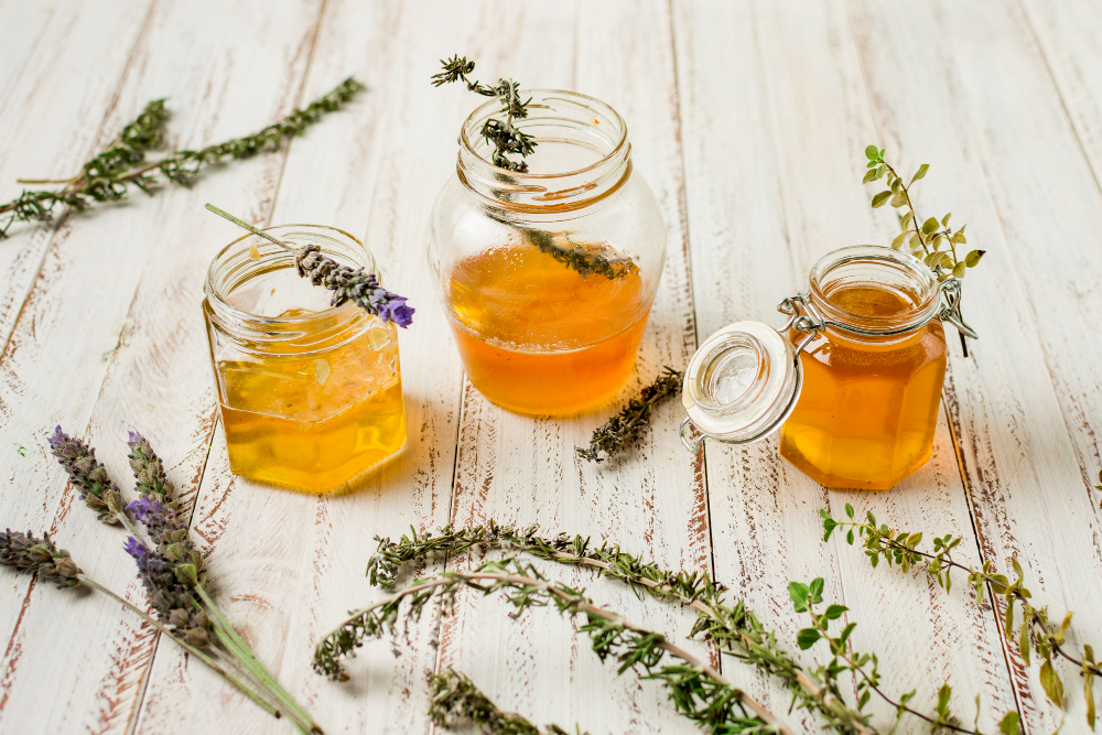 Lavender-Infused Honey Lavender-Infused Honey