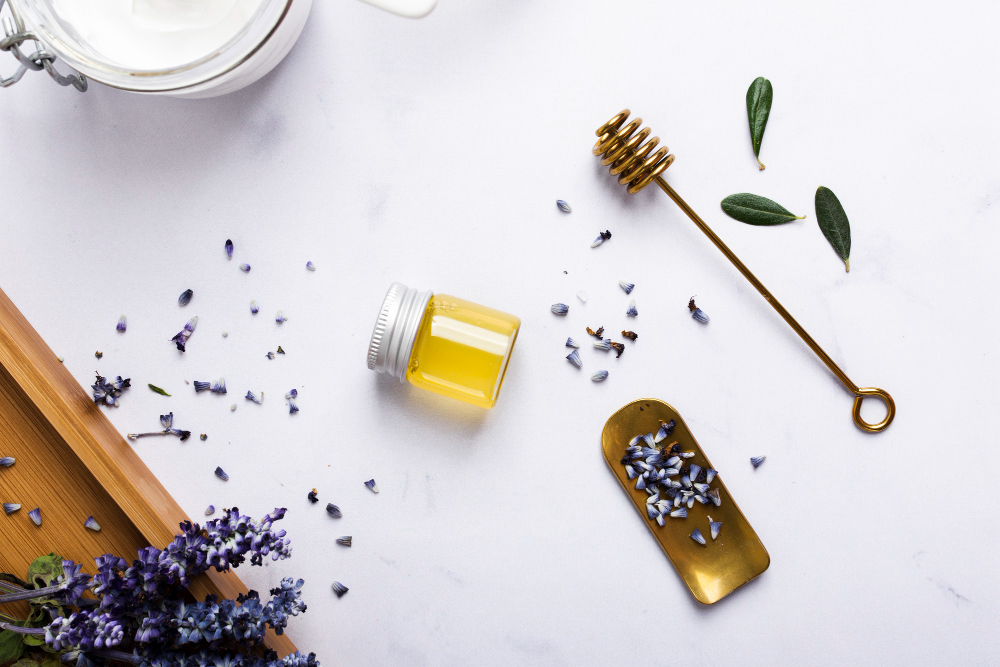 Organic Lavender Honey Organic Lavender Honey