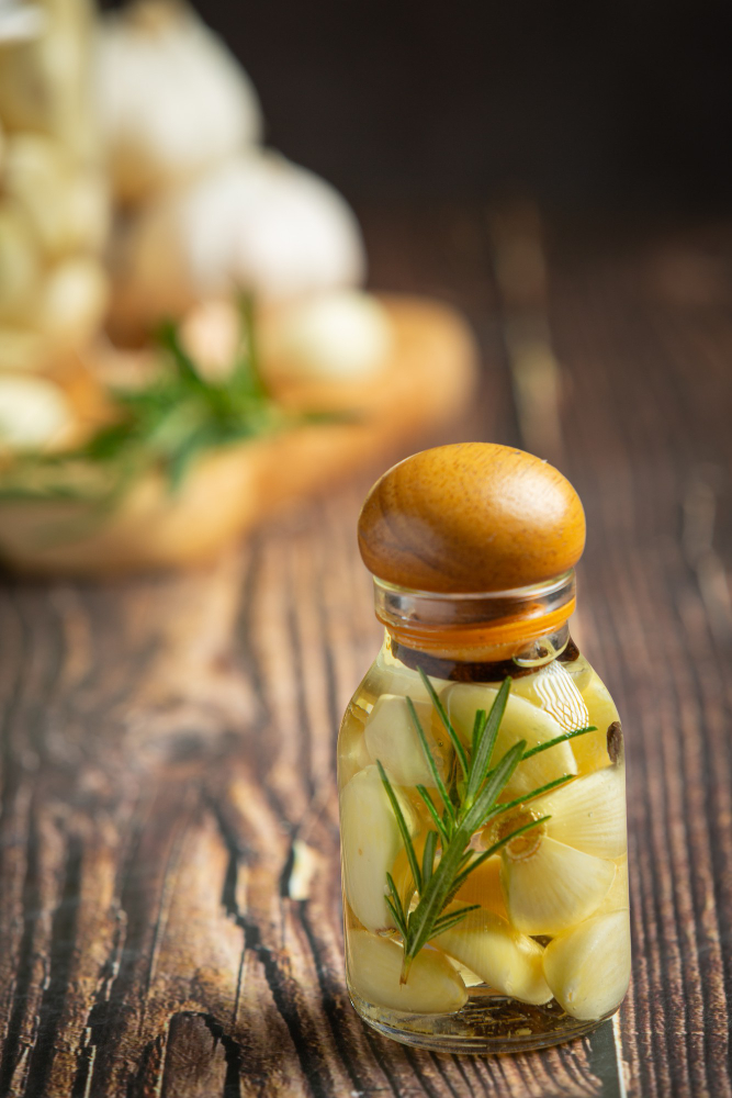 Fermented garlic honey Fermented garlic honey