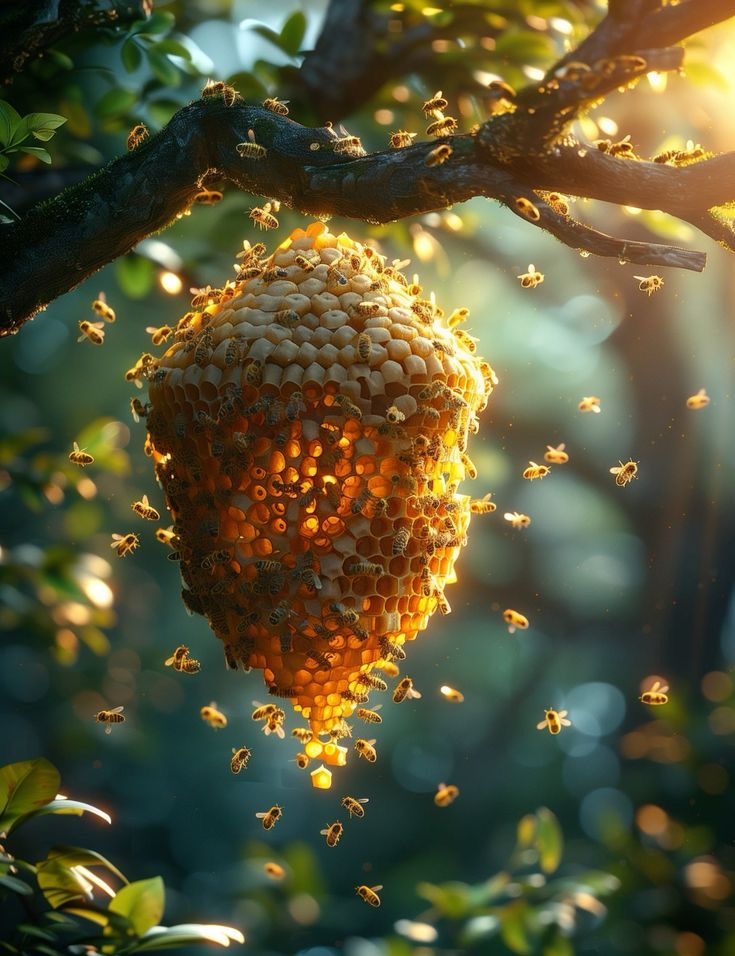 Raw honey 
